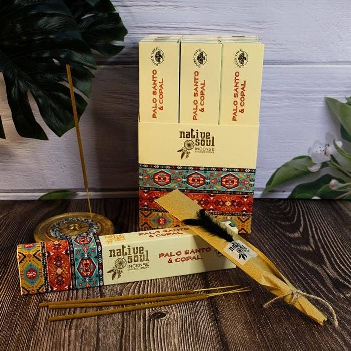 Green Tree Native Soul Copal + Palo Santo Incense 15 grams