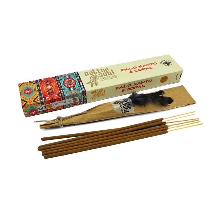 Green Tree Native Soul Copal + Palo Santo Incense 15 grams
