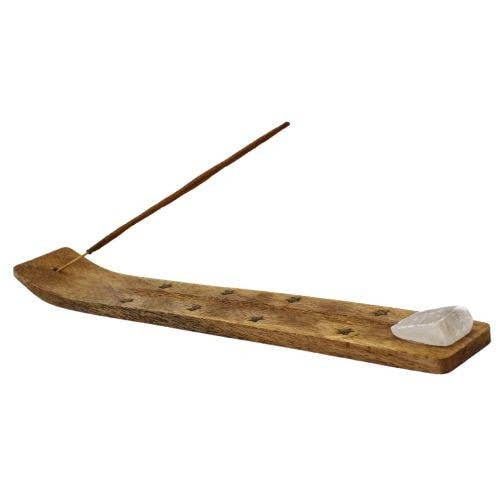 Incense Holder Selenite Set 6 pcs