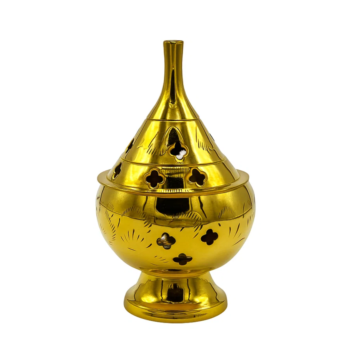 Brass Incense Holder 2 1/2" - Set of 12