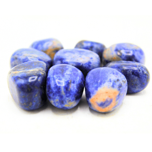 Sodalite 'A' Tumbled Stones 200 gr