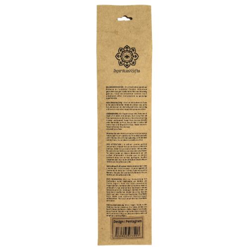 Laminated Incense Holder Pentagram & Moon Set of 6 pcs