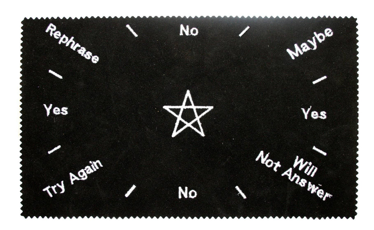 Pendulum Mat Pentacle 30 x 18 cm