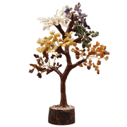 The 7 Chakras Gem tree Large