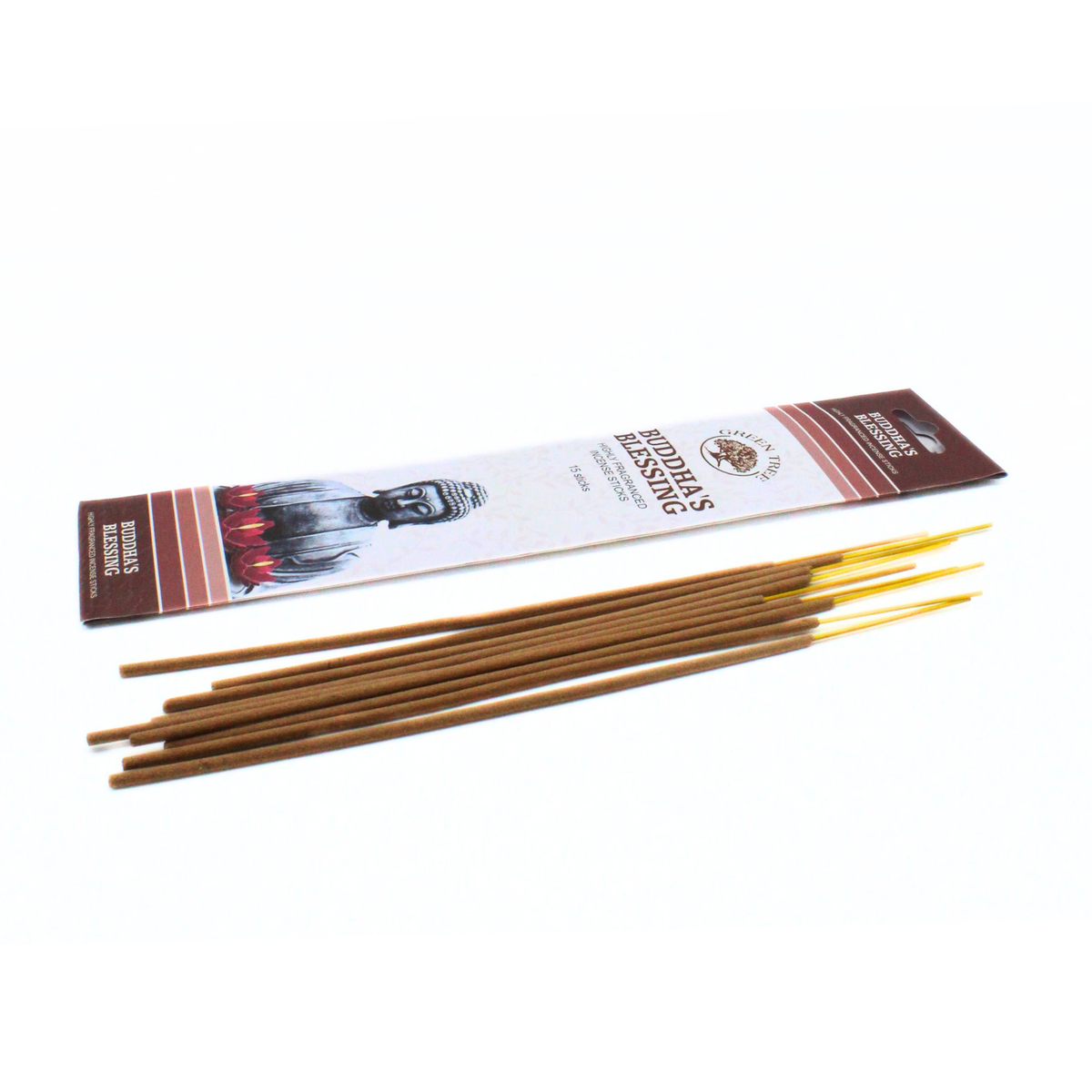 Green Tree Buddha's Blessing Incense 15 Sticks