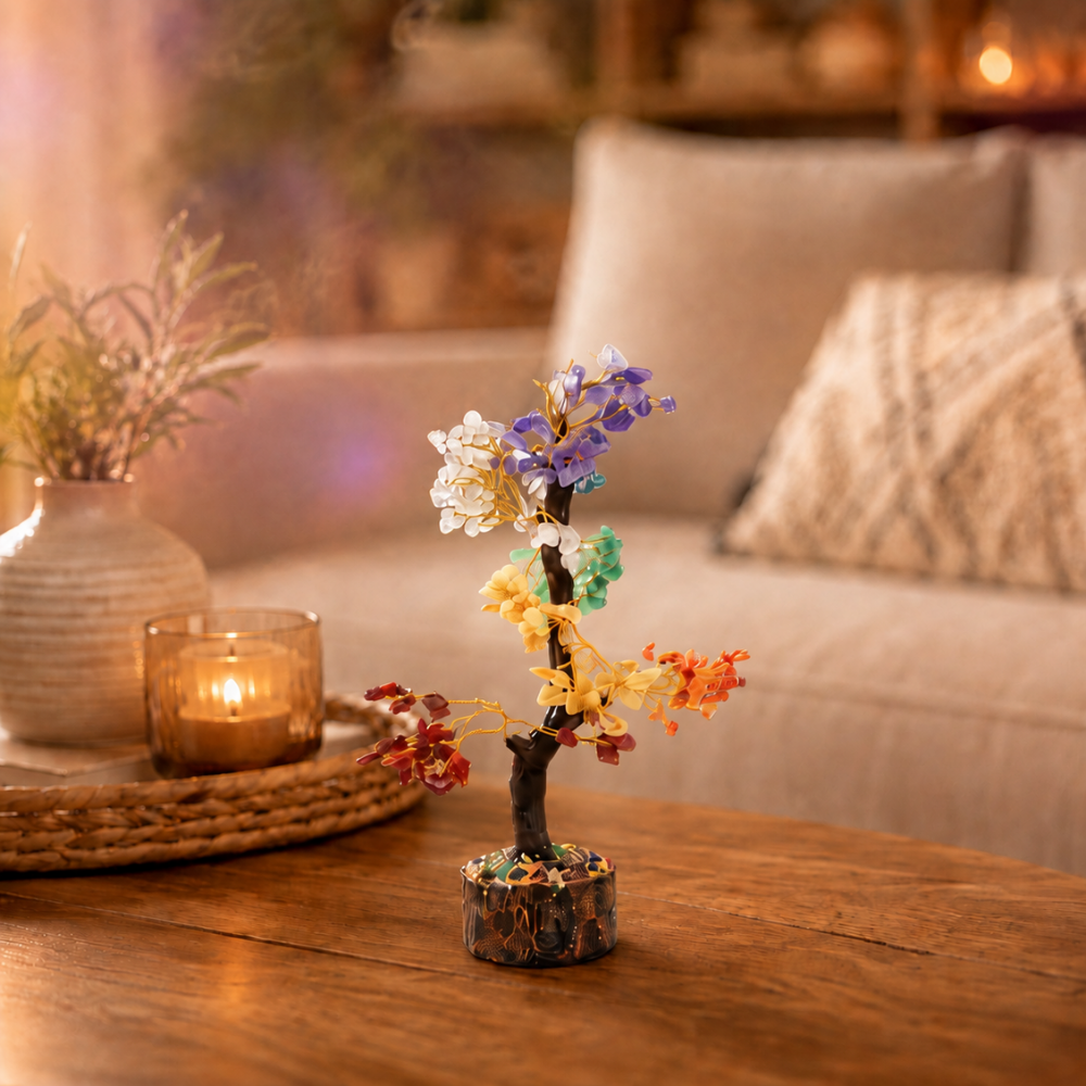 The 7 Chakras Gem tree Small