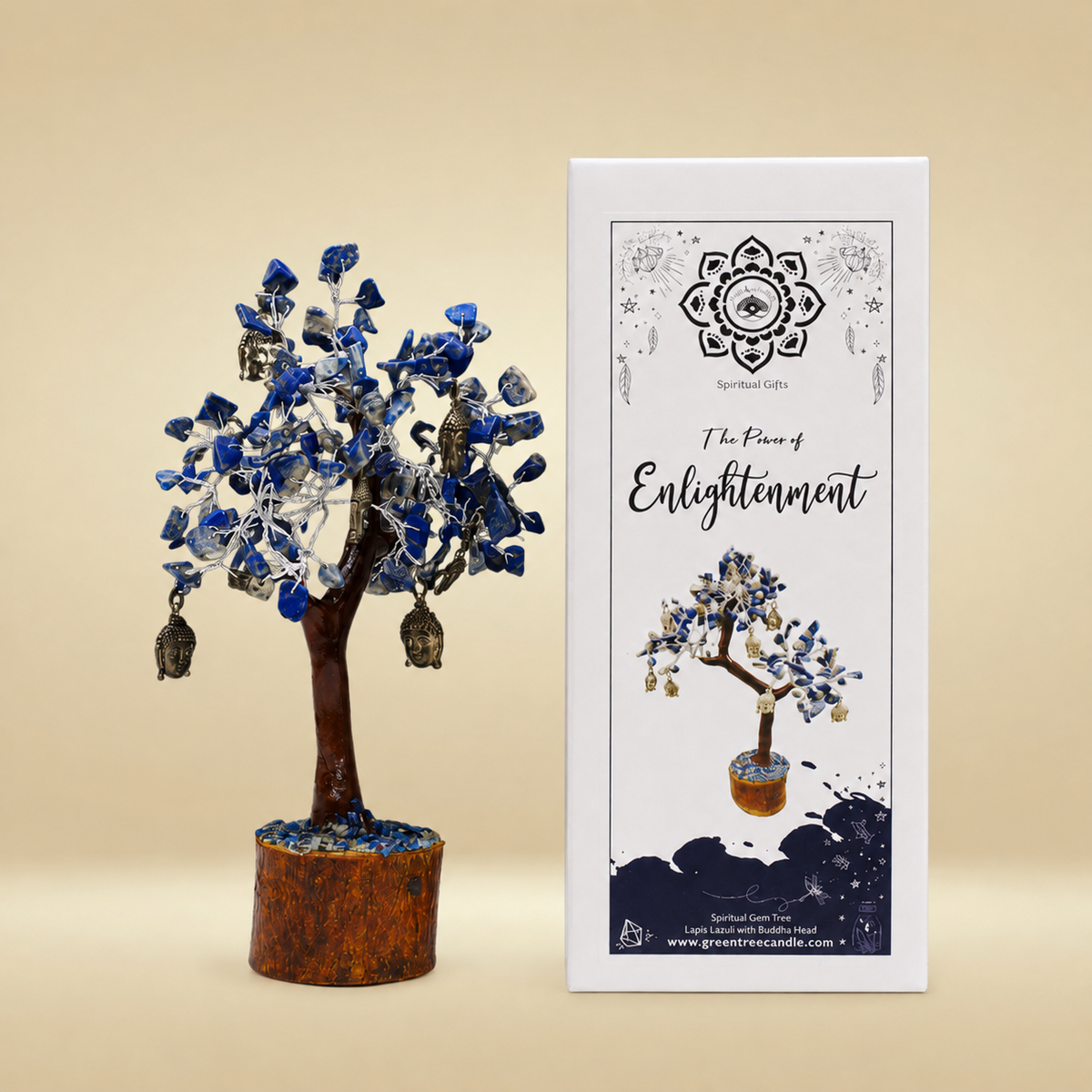 Lapis Lazuli Enlightement Gem tree Small