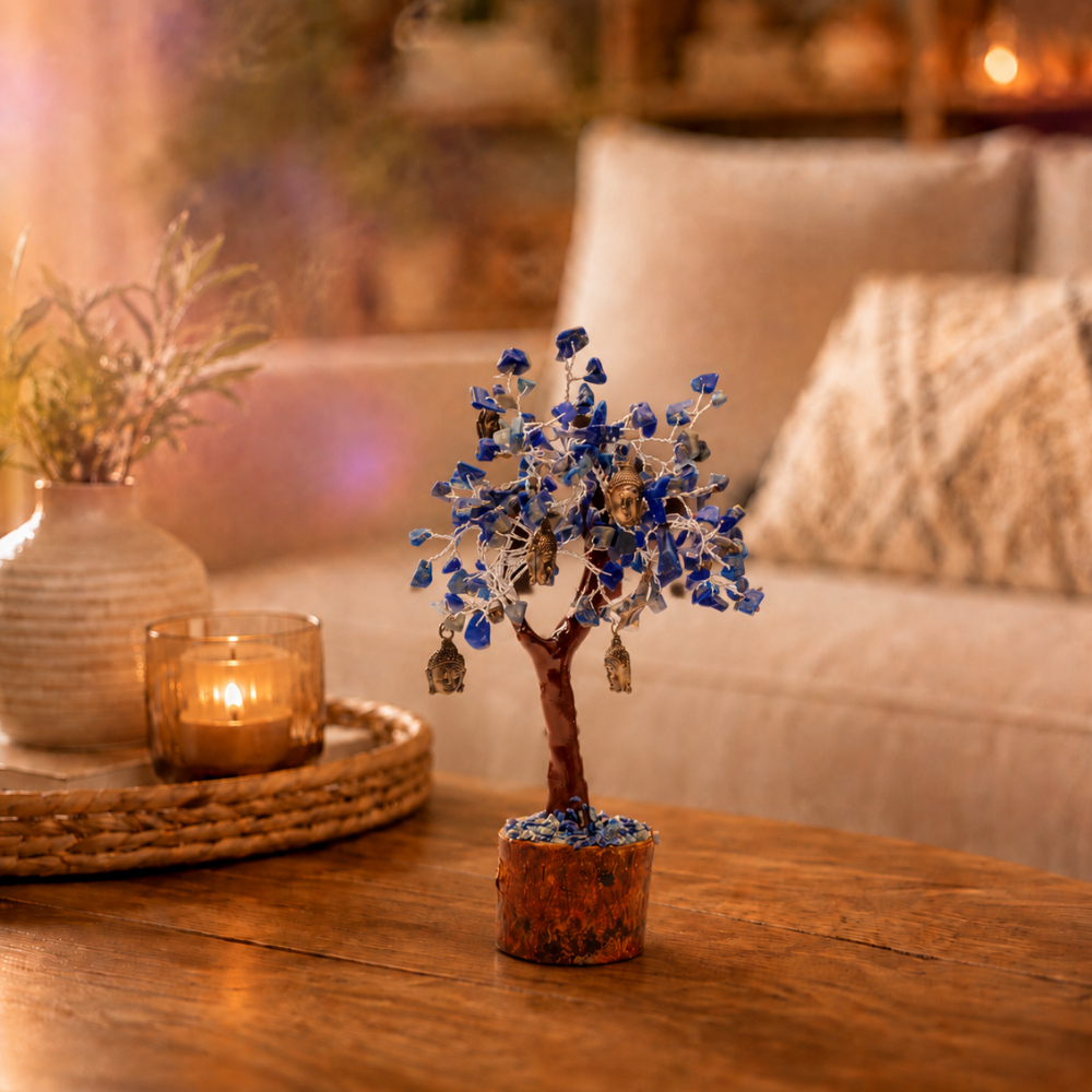 Lapis Lazuli Enlightement Gem tree Small