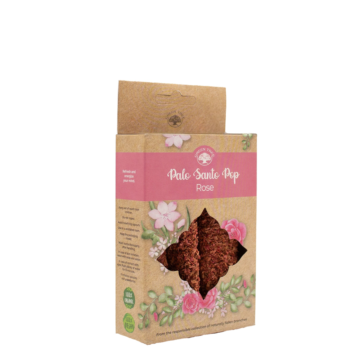 Rose Palo Santo Stick Pop 12 cm