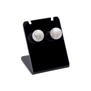 Orecchini con perline di howlite 10mm