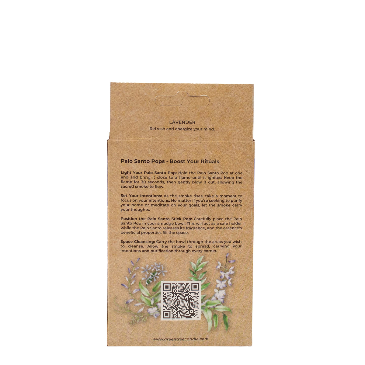Palo Santo de lavanda Pop 12 cm