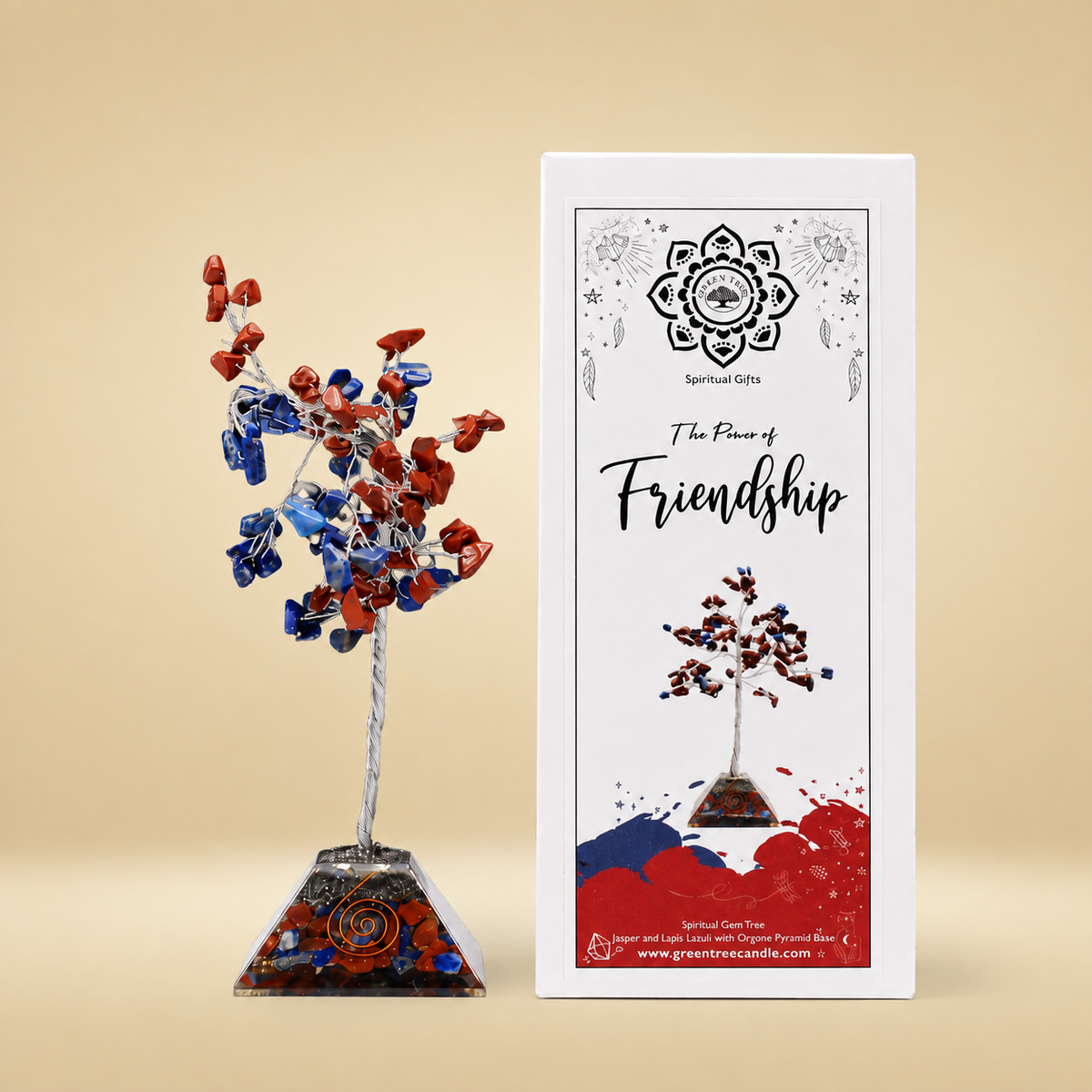 Jasper Friendship Gem tree Small