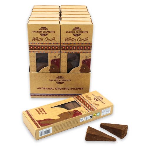 Sacred Elements White Oud Organic Cones