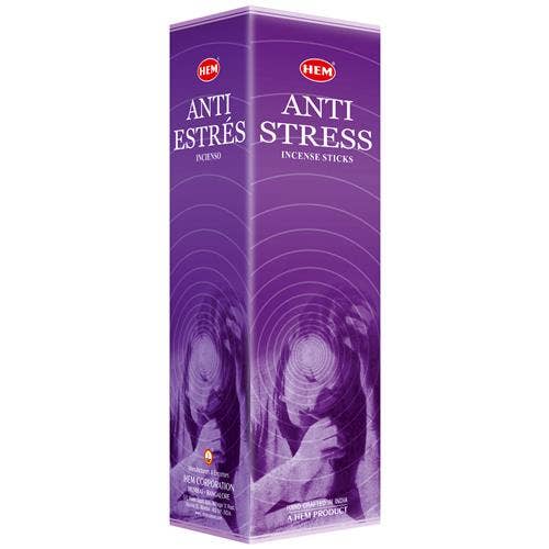 Hem Anti Stress Square (25 x 8 Sticks)