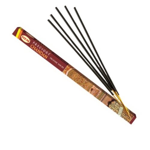 Hem Precious Chandan Square (25 x 8 Sticks)