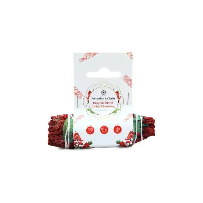 Dragons Blood Divine Cleansing Sage with label