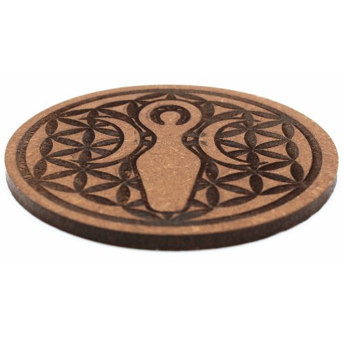 Metal T-Light Holder & Incense Burner Spiral & Flower