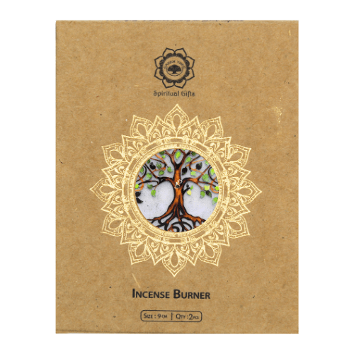 Coaster & Incense Holder - Tree of Life 2 pcs