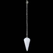 Rock crystal conical pendulum 3.5cm