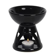 BLACK DEEP BOWL OIL BURNER