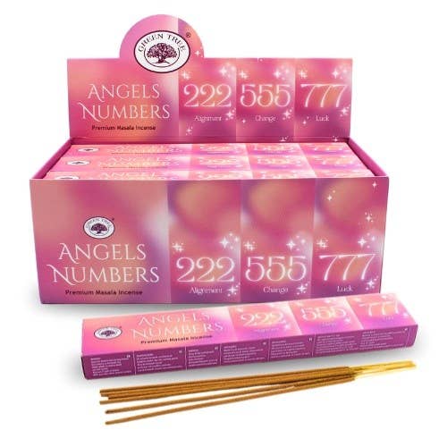 Green Tree Angels Numbers Incense 15 grams