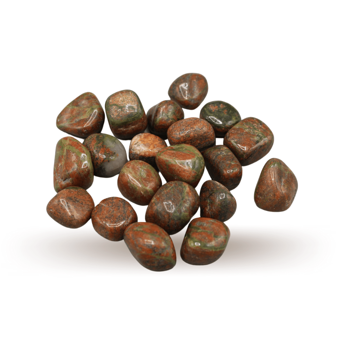 Unacite tumbled stones AA Quality 250gr