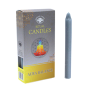 Green Tree Ritual Candles Aura Balance 10 pack