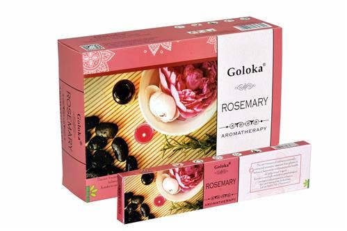 Goloka Aromatherapy Rosemary Incense 15 gram