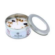 Green Tree Gemstone Candle Healing Lavender 70g