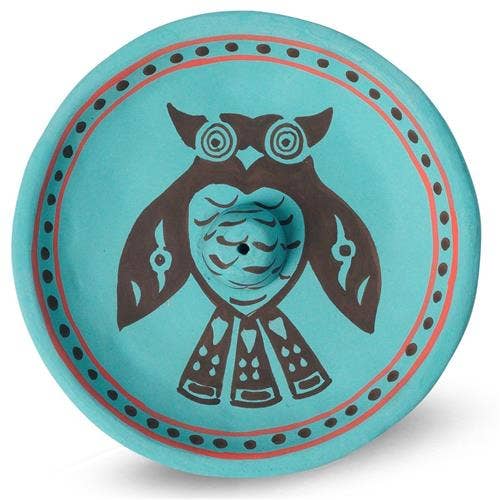 Native Soul Owl Incense Burner 12cm