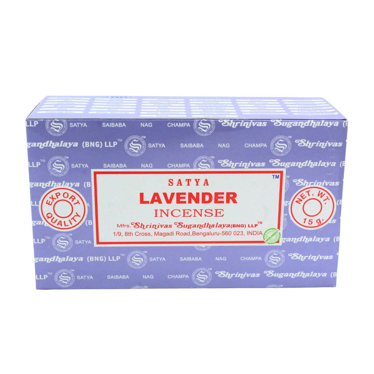 Satya Lavender Incense 15 grams