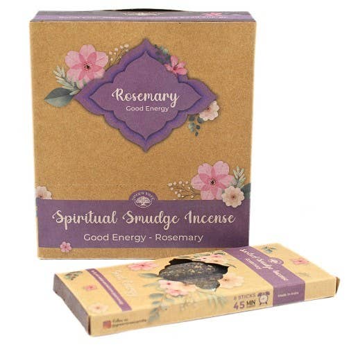 Spiritual Smudge Incense Good Energy Rosemary