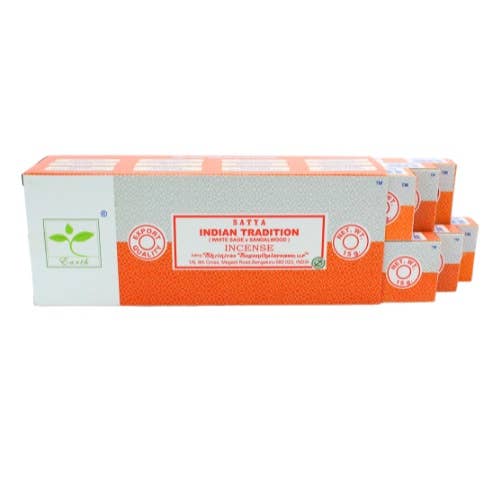 Earth Satya Indian Tradition Incense 15 Gms