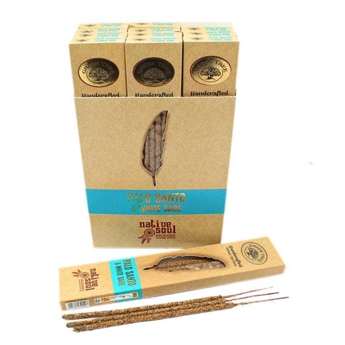 Smudge Incense Native Soul Palo Santo & White Sage 15 gram