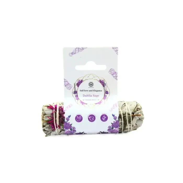 Dahlia Sage with label