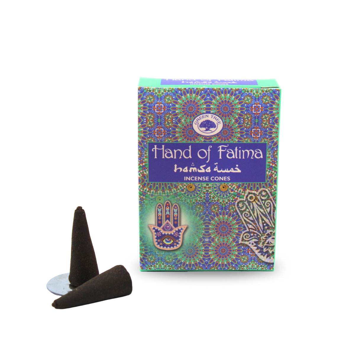Green Tree Hand of Fatima Cones (10 pieces)