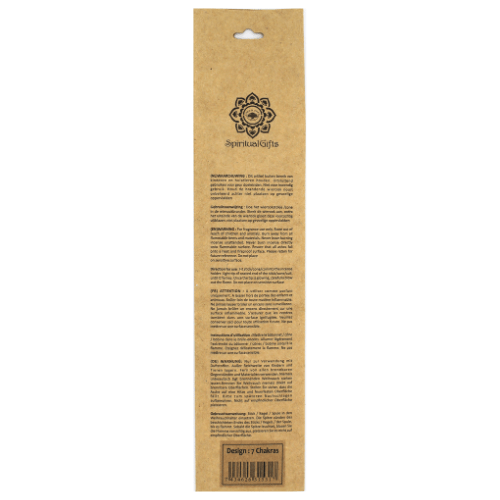 Brass Incense Holder 7 Chakras