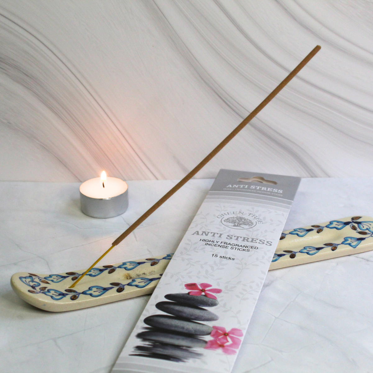 Green Tree Anti Stress Incense 15 Sticks