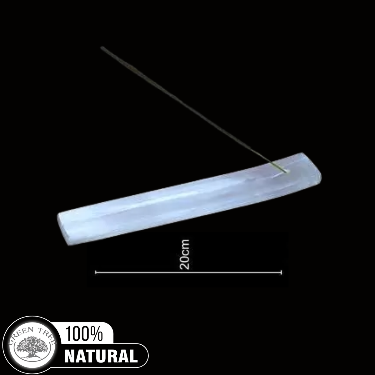 Selenite Incense Holder 180 mm