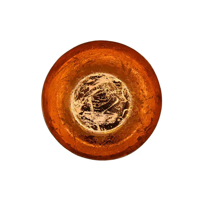 Tealight Holder Triquetra Black & Copper