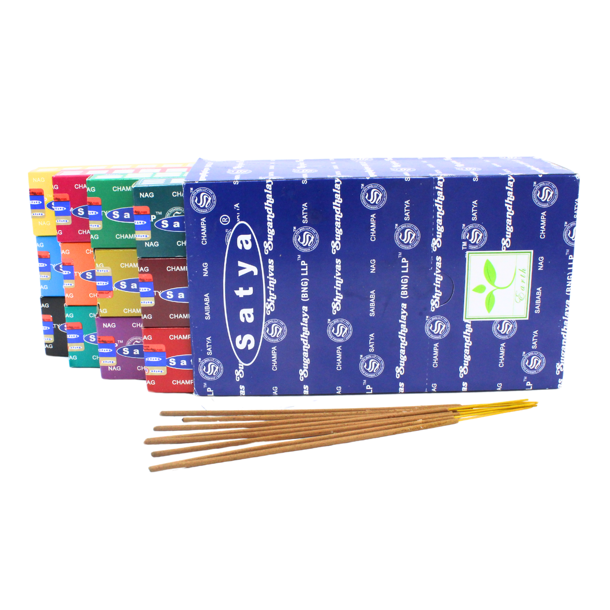 Satya Assorted Incense (12 boxes) 15 grams