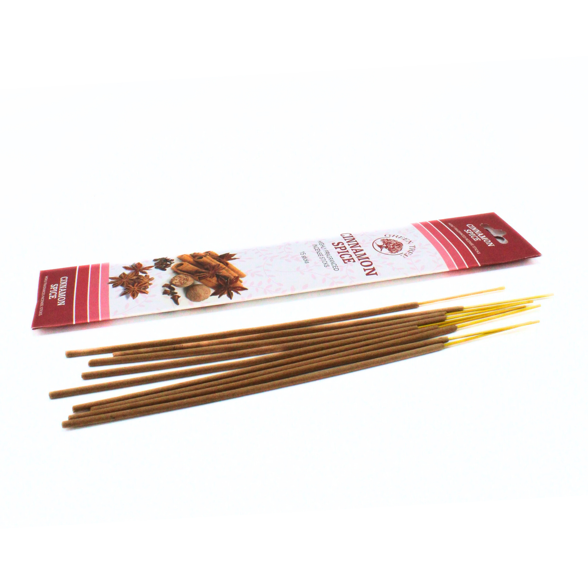 Green Tree Cinnamon Spice Incense 15 Sticks