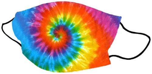 Yogi Mask Tie Dye Spiral