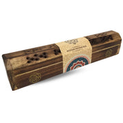 Green Tree Mandala Flower Box Incense Holder
