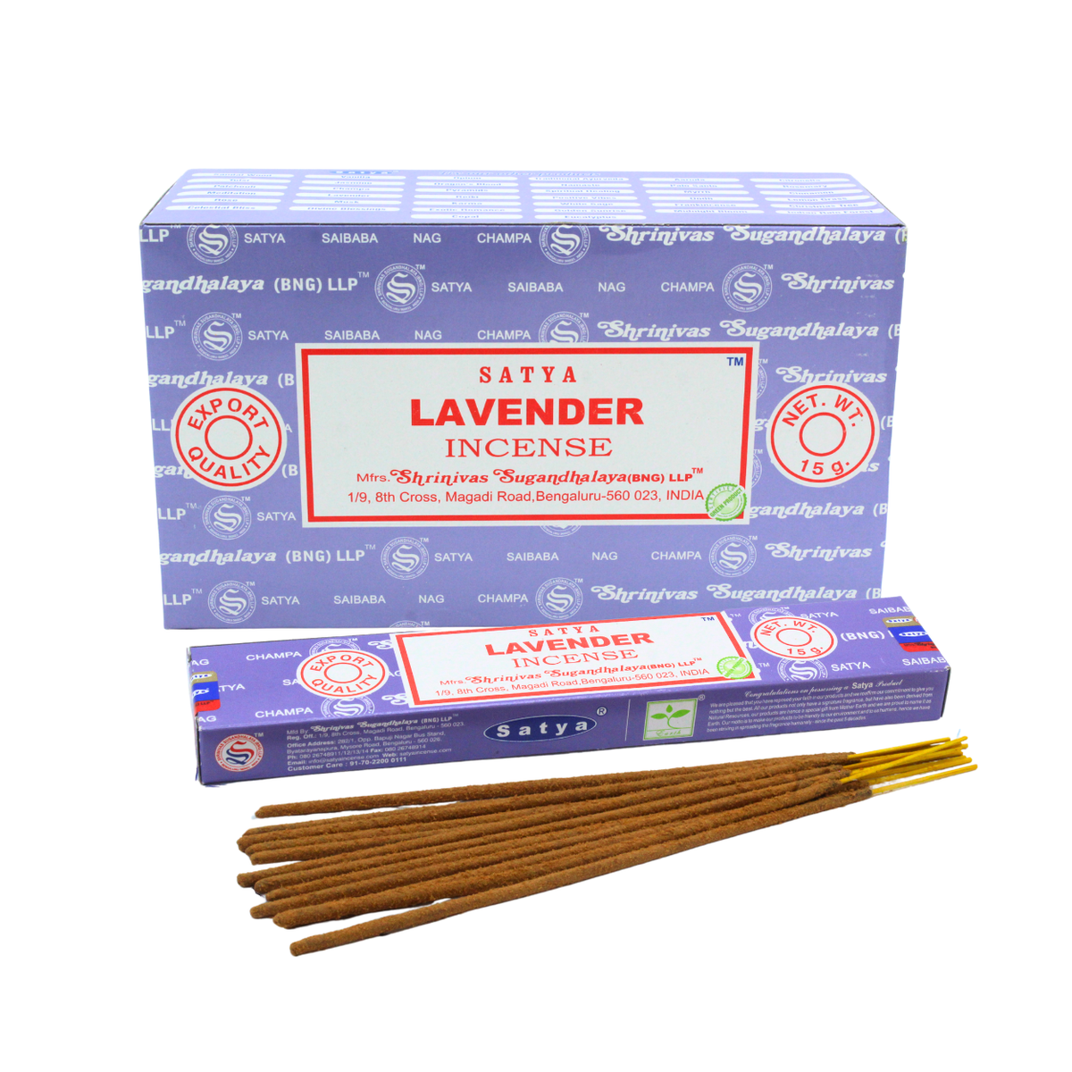 Satya Lavender Incense 15 grams
