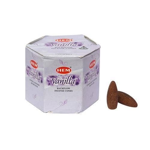 Hem Vanilla Backflow Cones