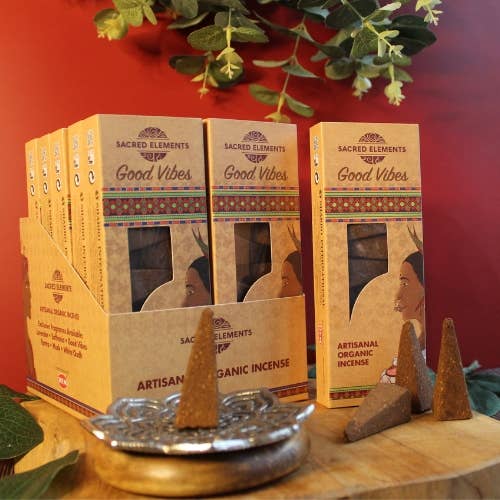 Sacred Elements Good Vibes Organic Cones