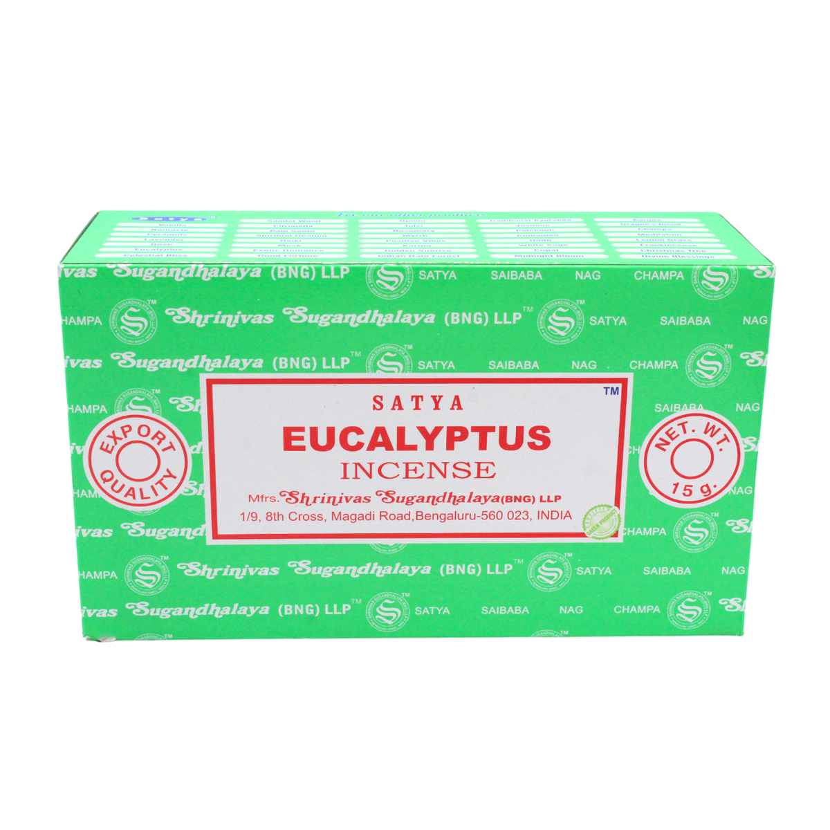 Satya Eucalyptus Incense 15 grams