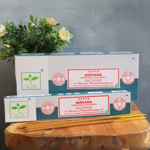 Earth Satya Nirvana Incense 15 Gms