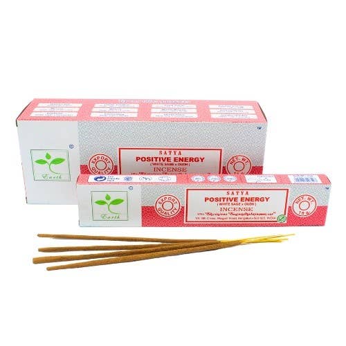 Earth Satya Positive Energy Incense 15 Gms